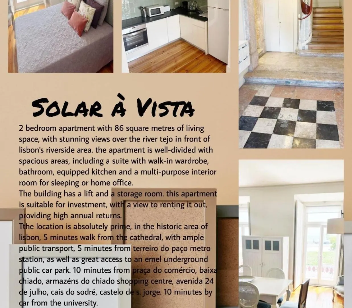 דירות ליסבון Solar A Vista פורטוגל